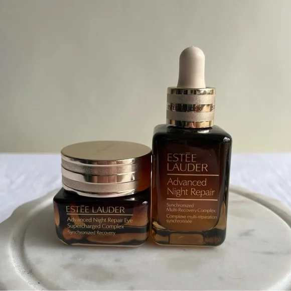 Estee Lauder Advanced Night Repair Complex Serum Eye Cleanser Cream Lipstick New - Picture 2 of 14